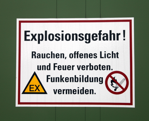 EX-geschützte Absaugung